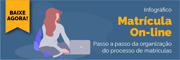 Baixe o Infográfico Matrícula On-Line!