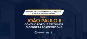 Imagem - João Paulo II conta o porque escolheu o Gennera Academic One
